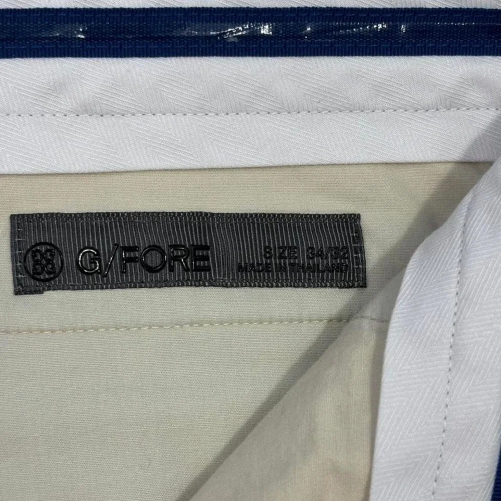 G/FORE Mens Golf Pants 34x31 Light Blue Performance Stretch Flat‎ Athletic 0222